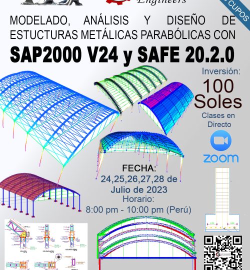 Estructuras metálicas con SAP2000 y SAFE